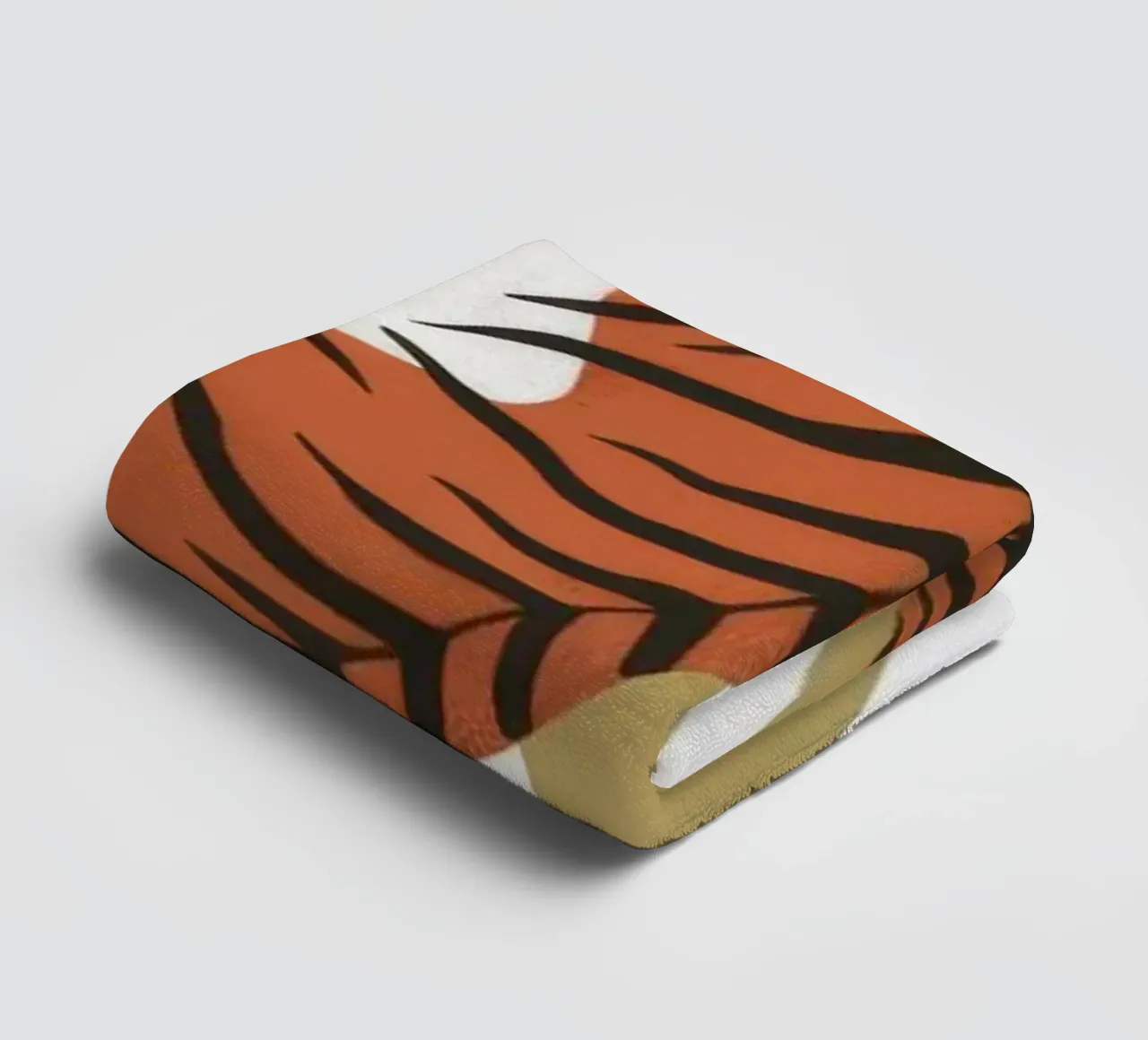 Jungle Relaxation Portrait towel by Lumina Vision