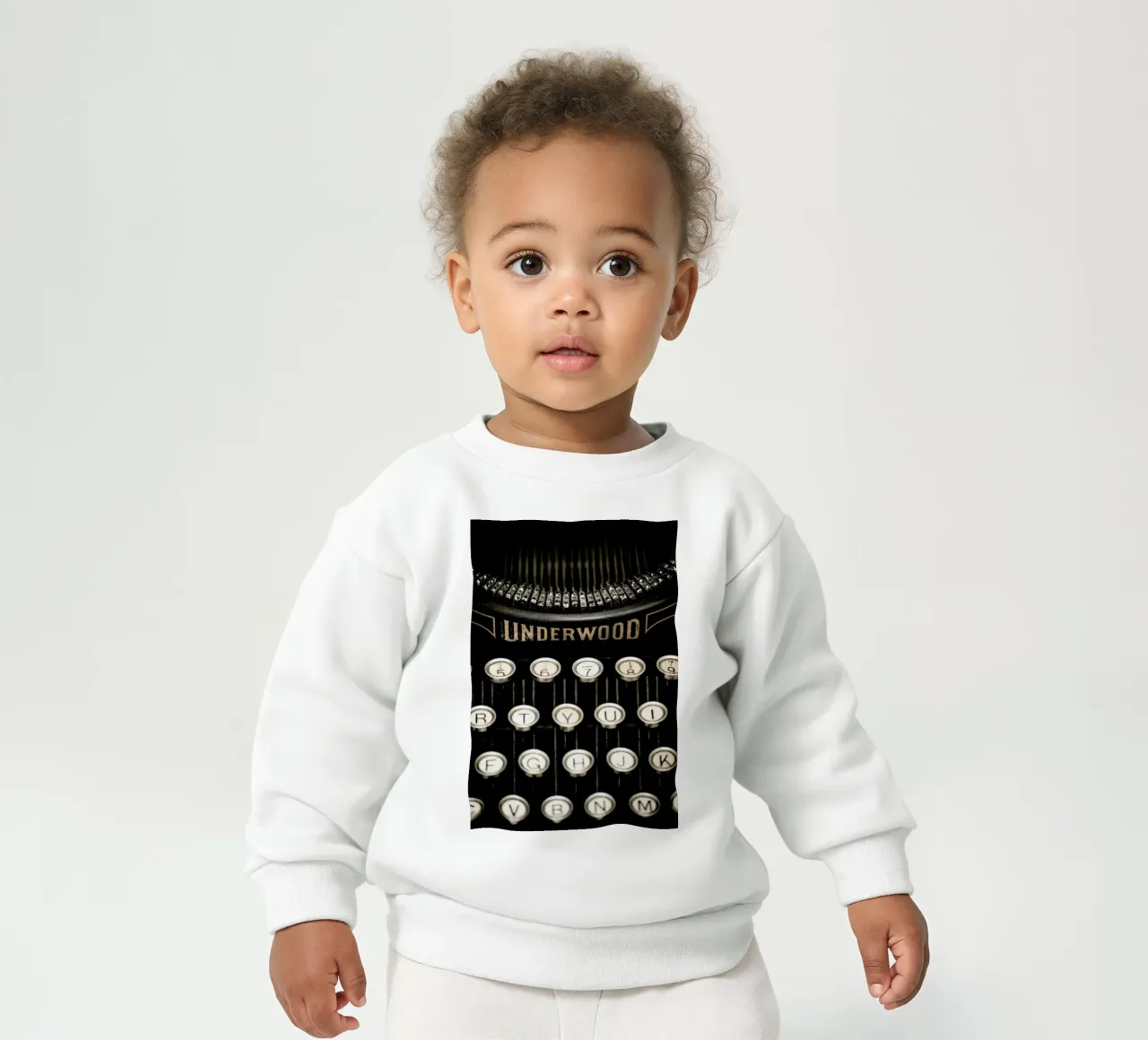 Underwood Typewriter felpa neonato da Magdalena Martin Photography