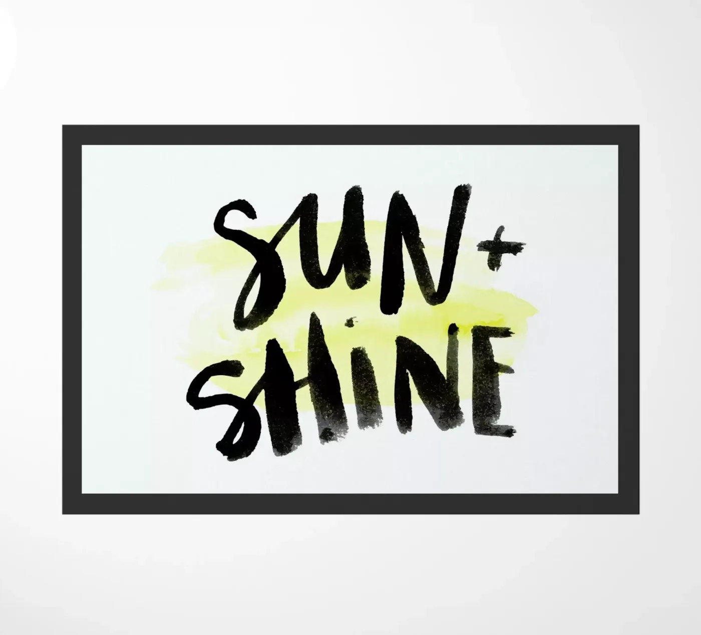 Sunshine doormat by Dead Language