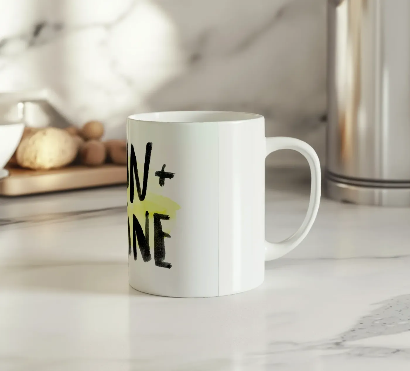 Sunshine ceramic mug by Dead Language
