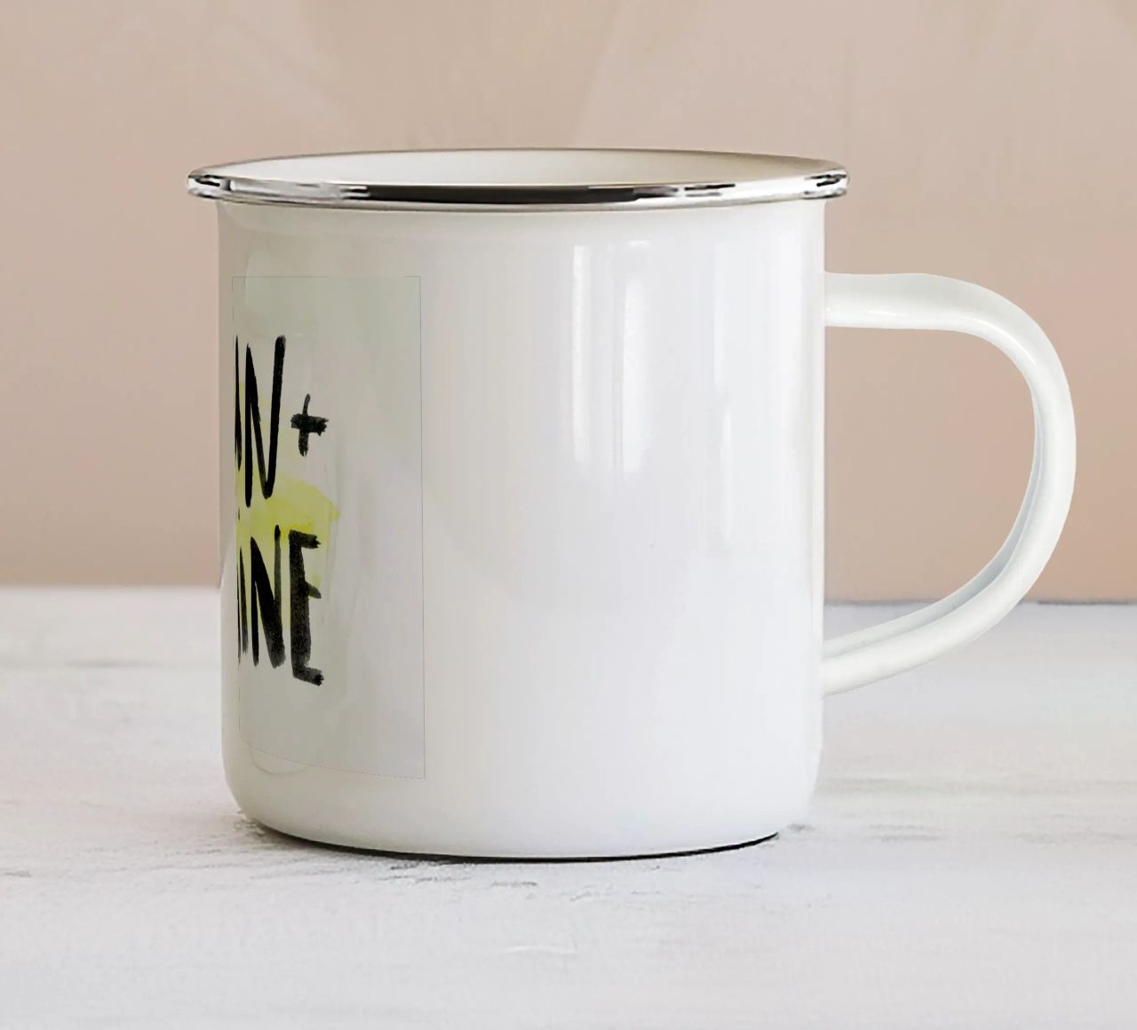 Sunshine tazza in smalto da Dead Language