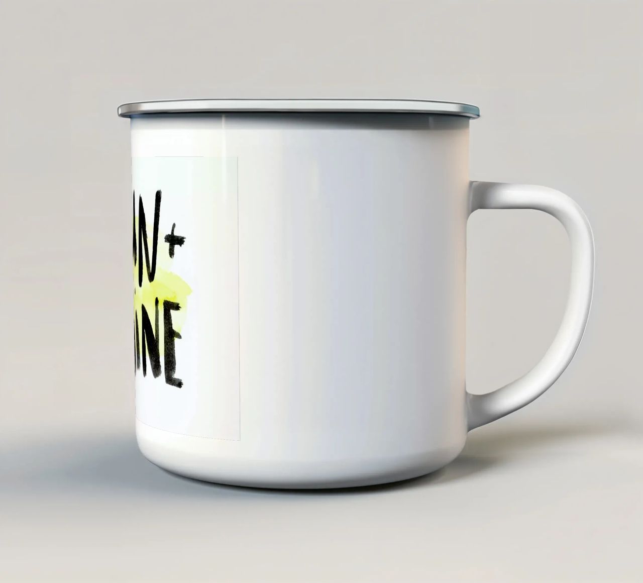 Sunshine tazza in smalto da Dead Language