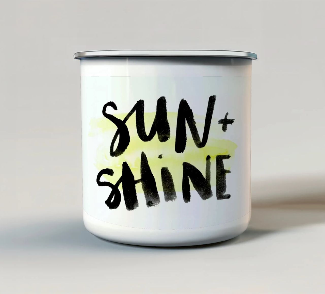 Sunshine tazza in smalto da Dead Language