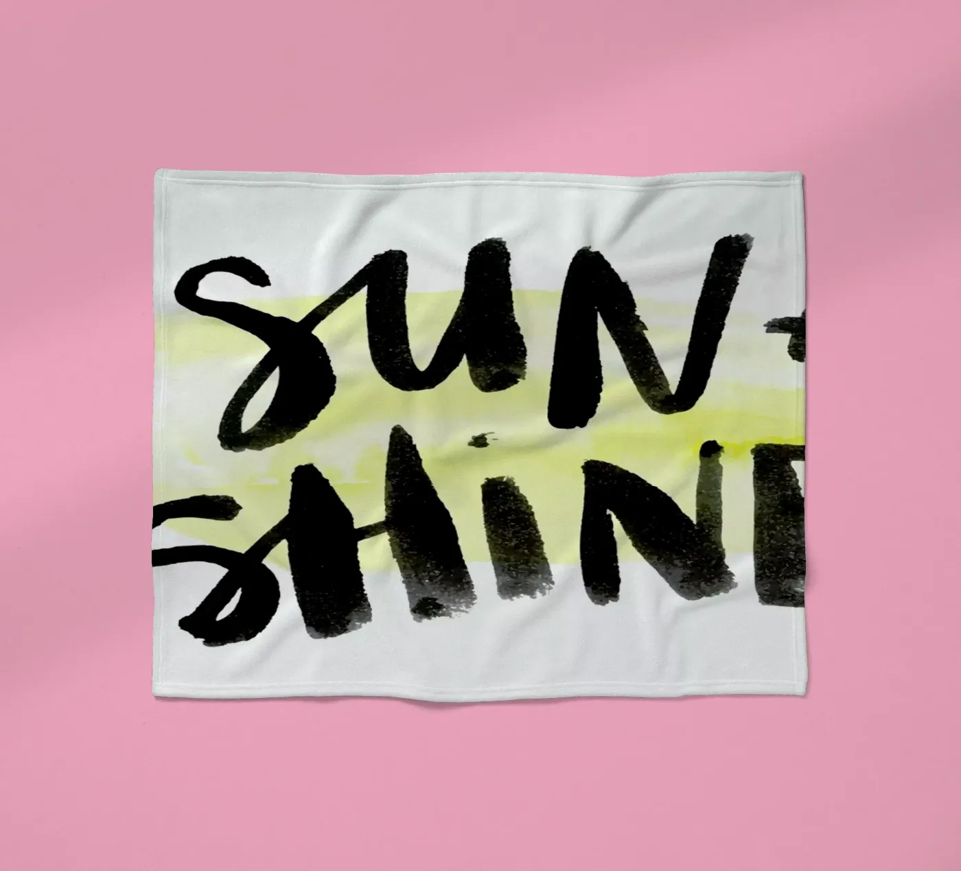 Sunshine Fleecedecke von Dead Language