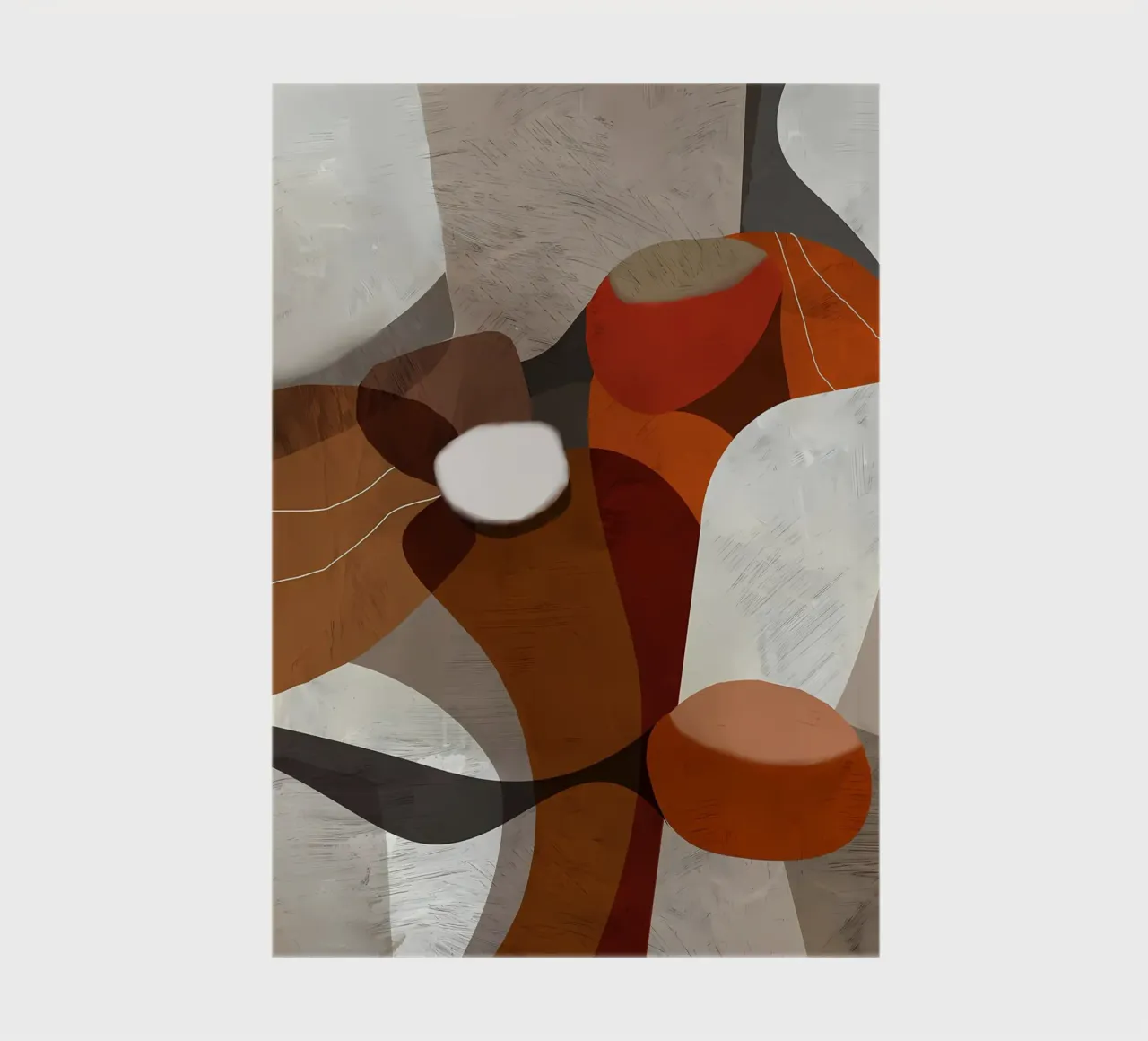 Modern Abstract 85 notebook by Aiden Garcia