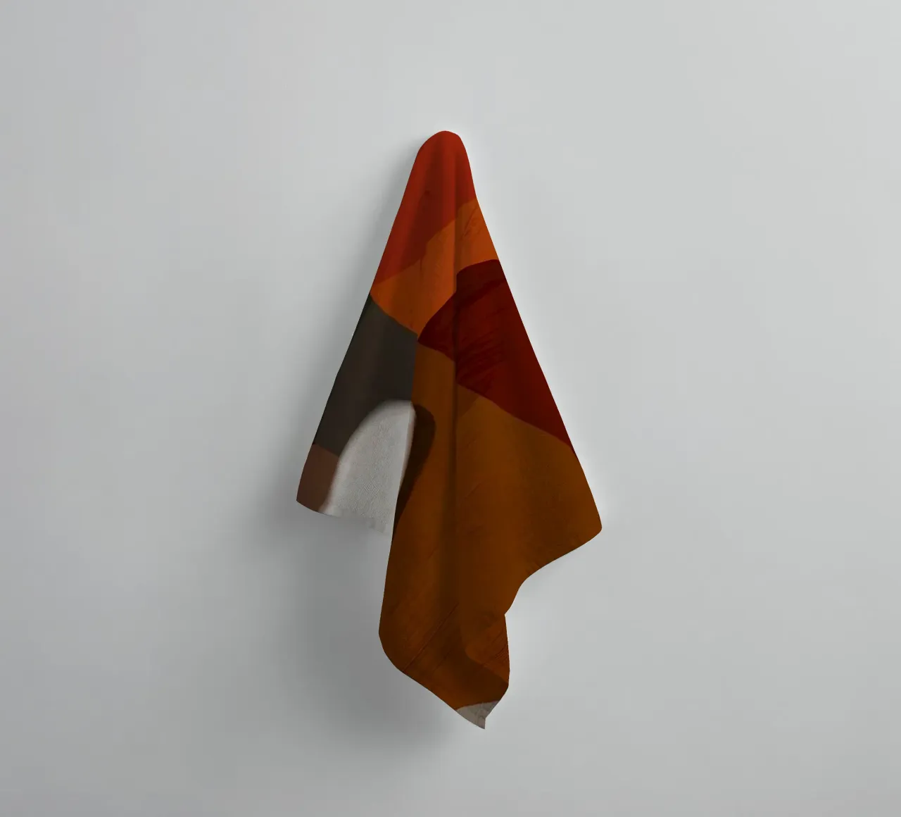 Modern Abstract 85 towel by Aiden Garcia