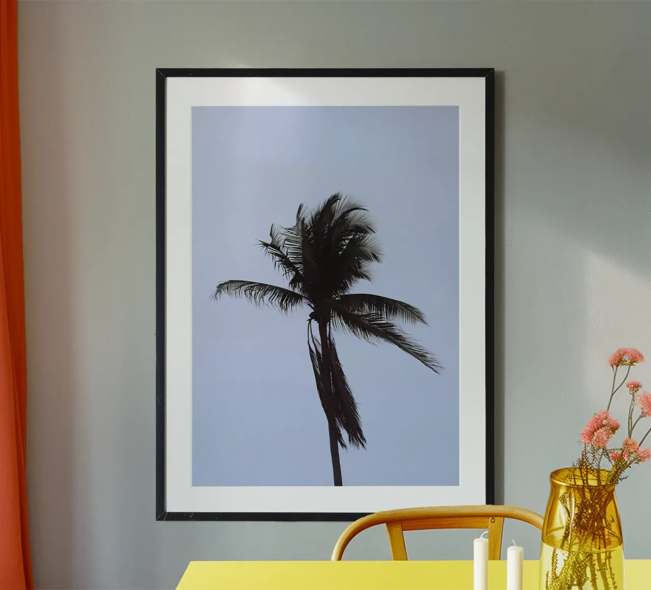 Palma poster con telaio in legno da Matthew Katz