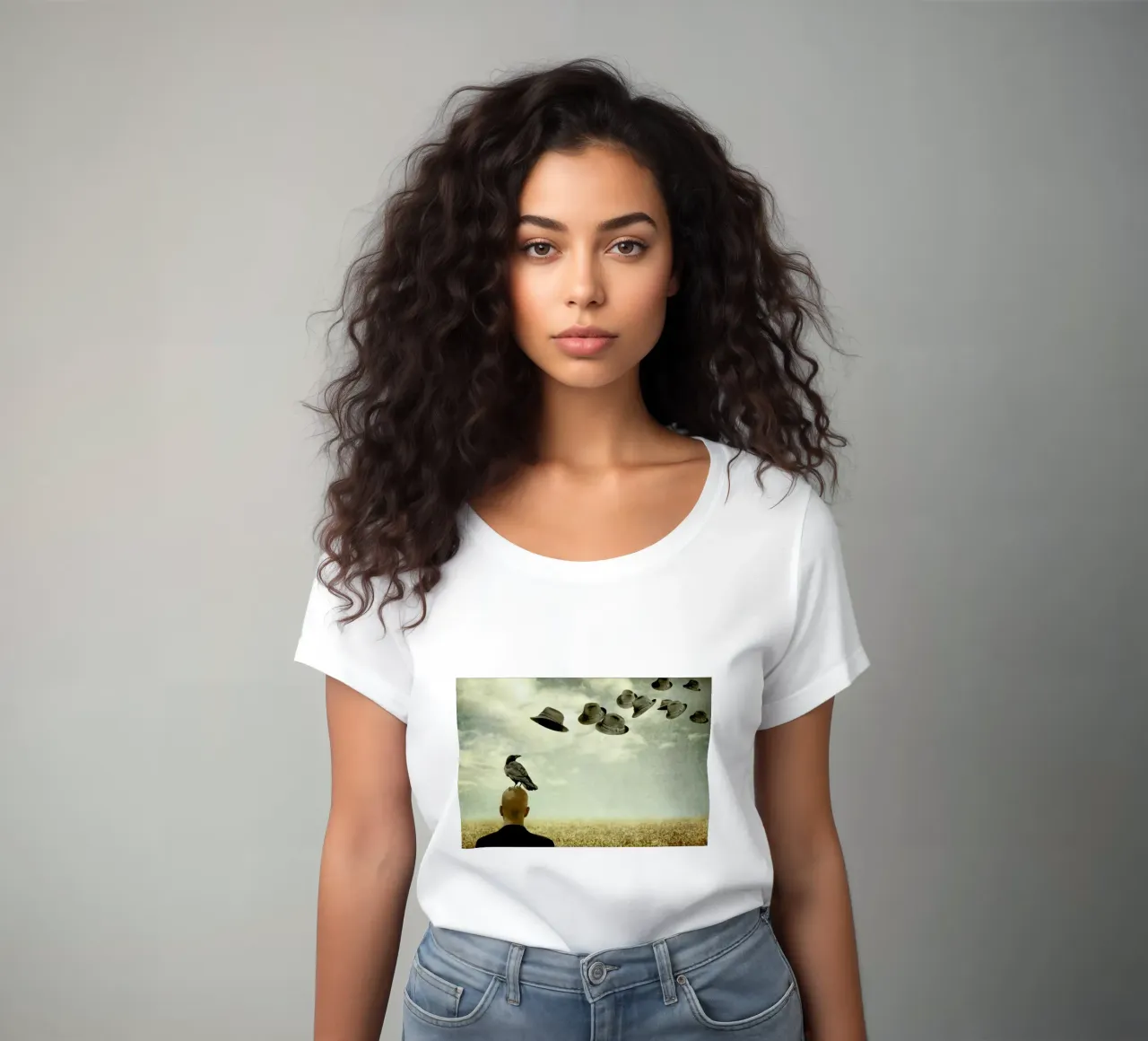 pa 2008-19 t-shirt ajusté pour femmes de Sarolta Bán