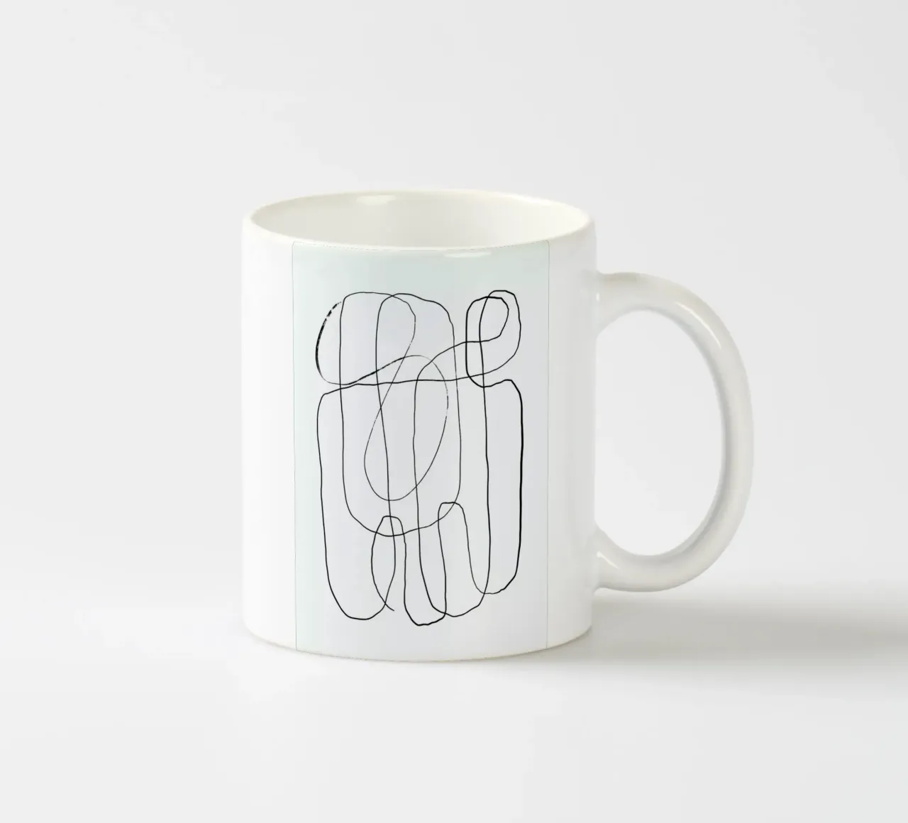 One Piece tazza in ceramica da Graphite
