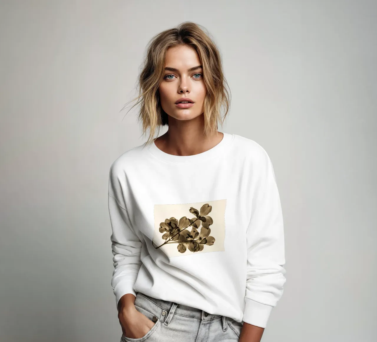 Minimum transparency sweatshirt by Nicholas Campbell