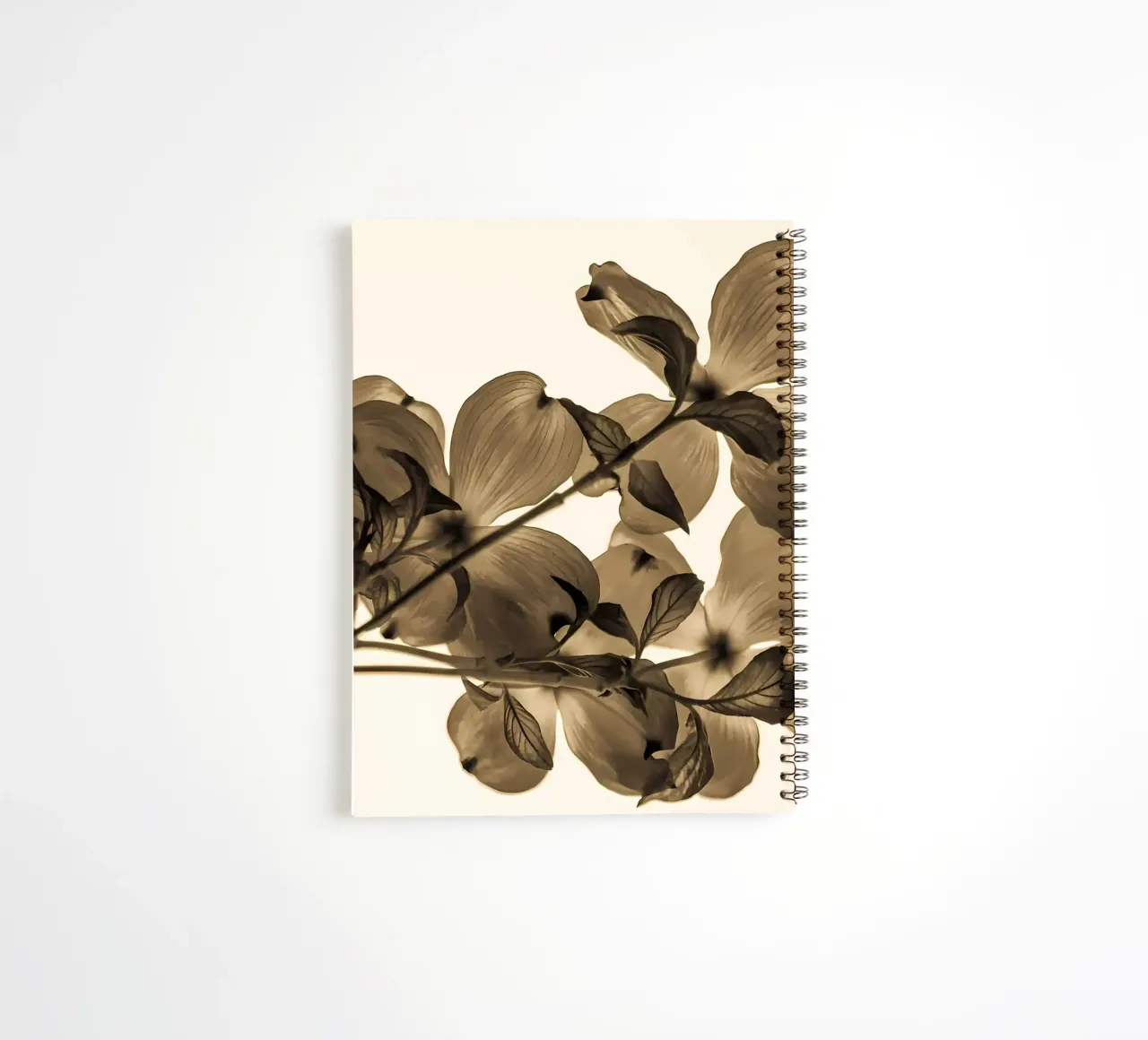 Minimum transparency spiral notebook by Nicholas Campbell
