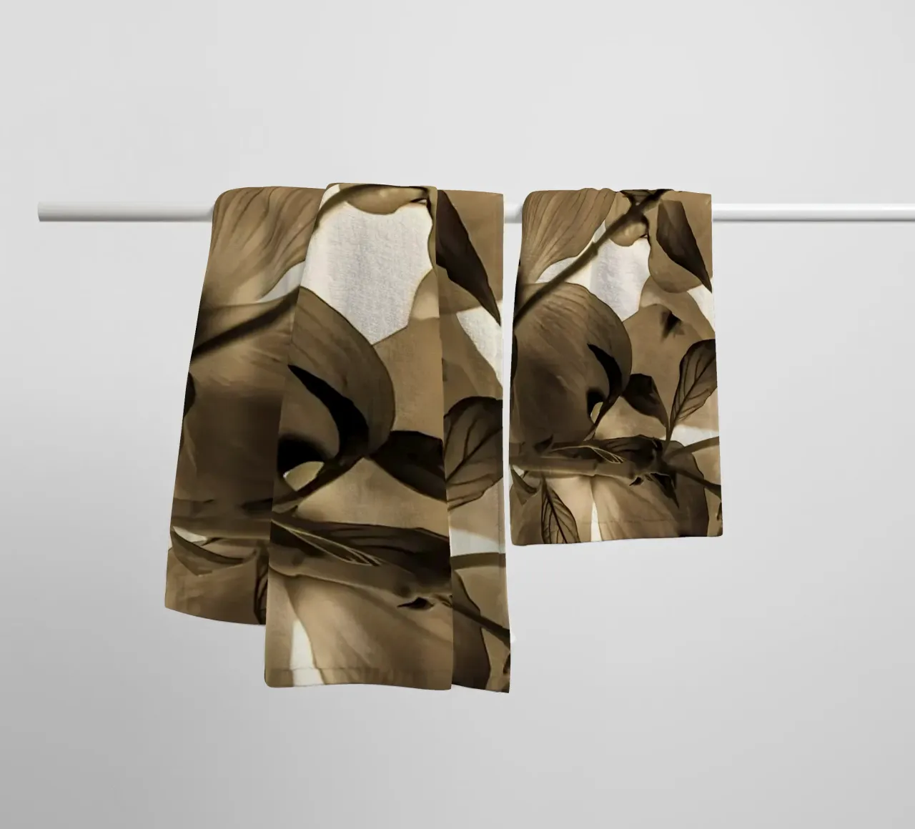 Minimum transparency towel by Nicholas Campbell
