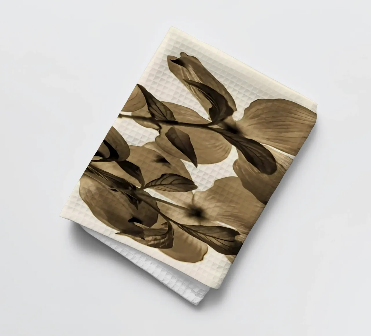Minimum transparency tea towel by Nicholas Campbell