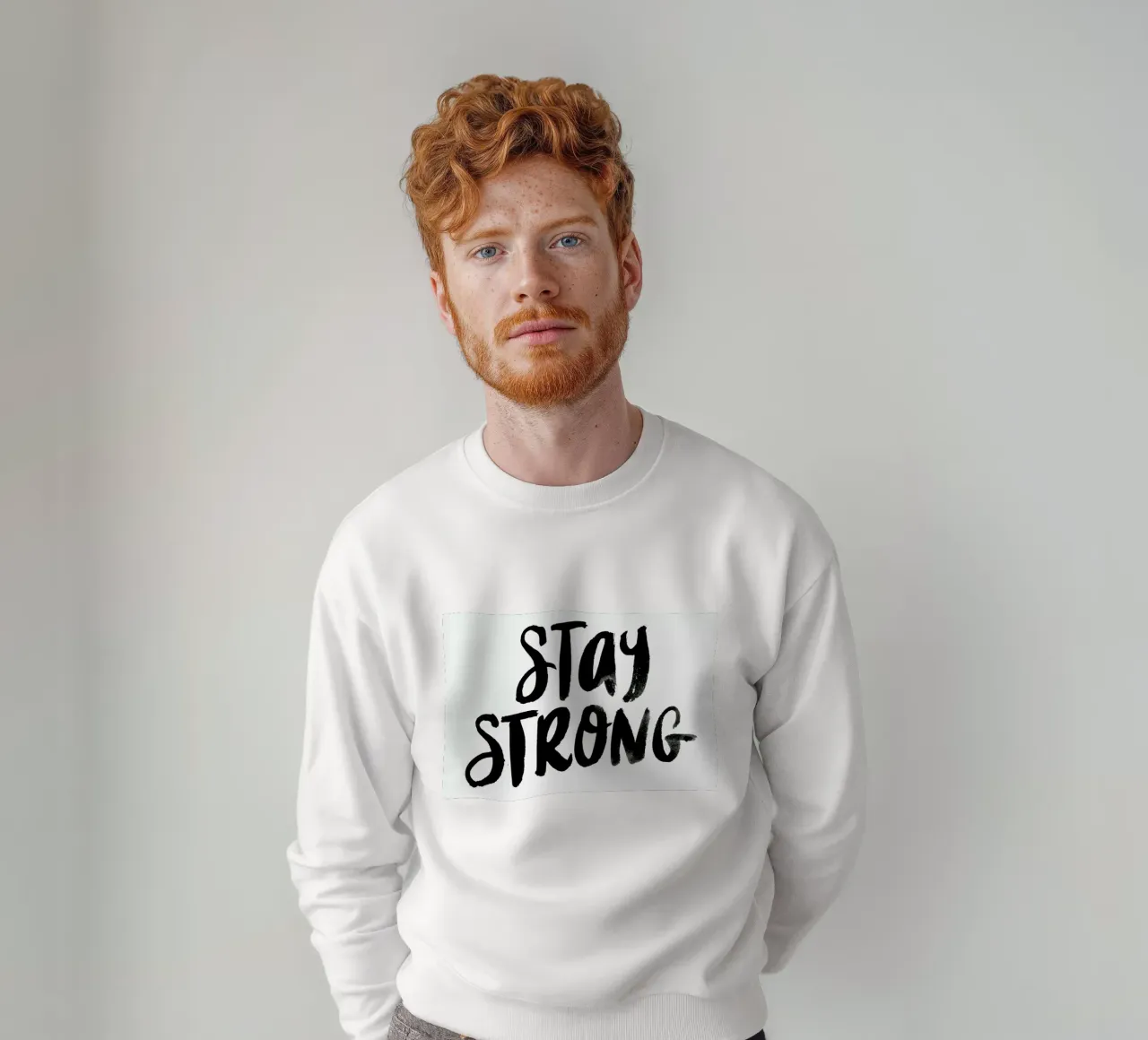 Stay Strong felpa da Dead Language