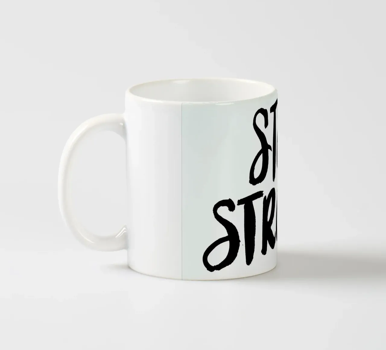 Stay Strong tazza in ceramica da Dead Language
