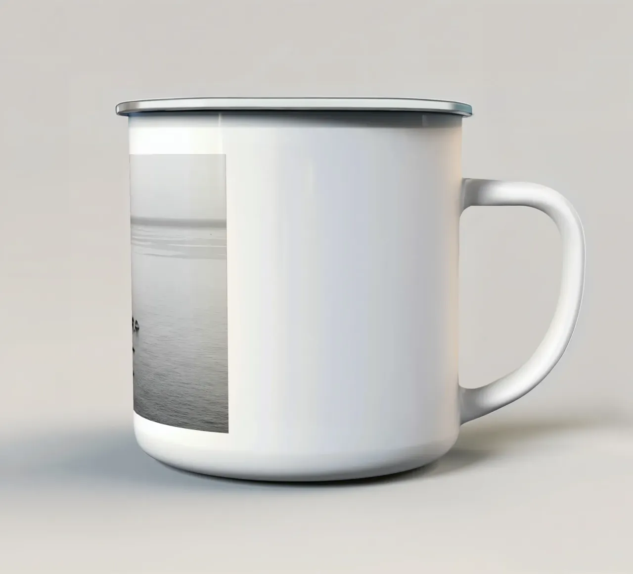 La roccia del fulmine tazza in smalto da Matthew Katz