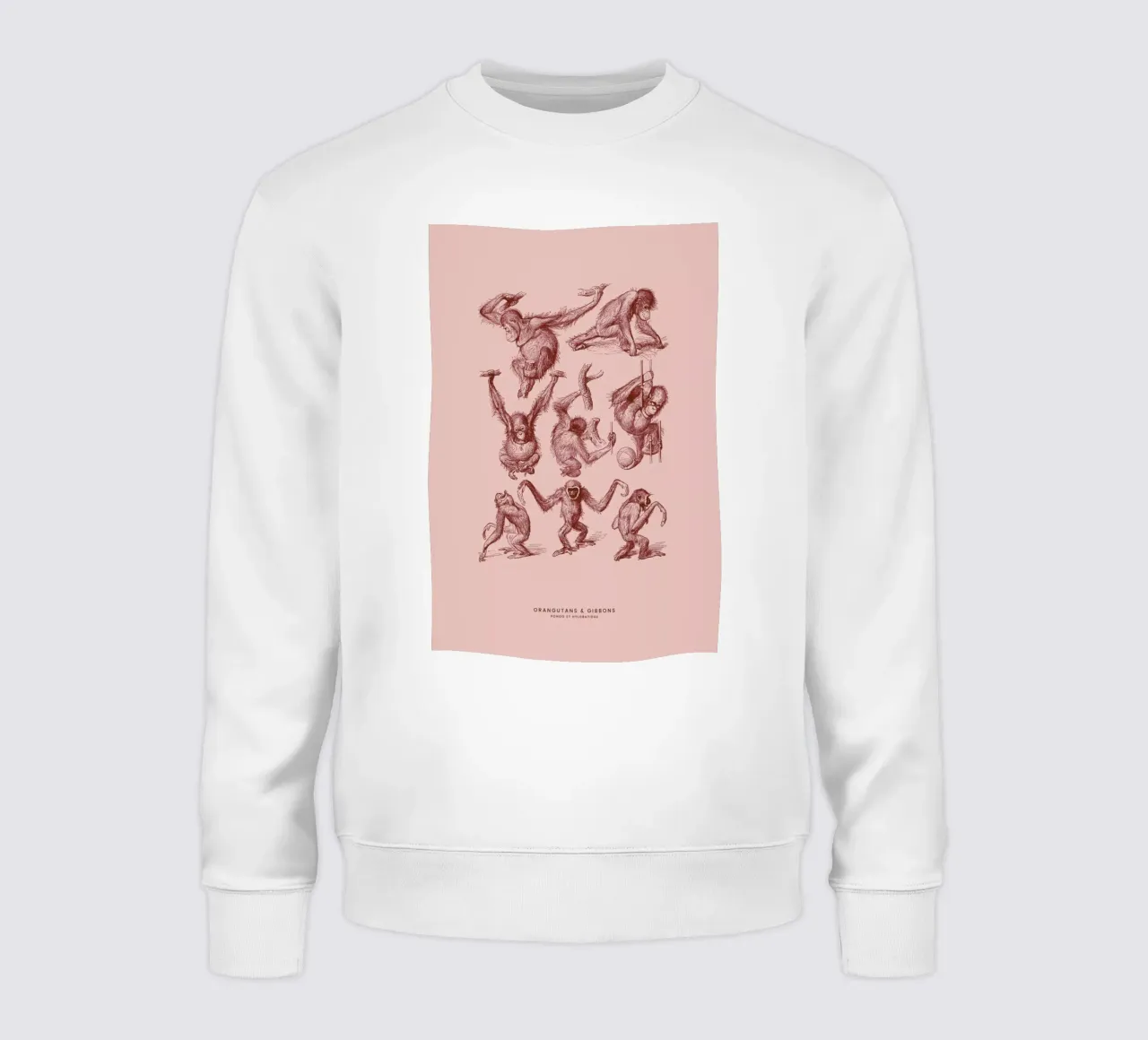 Orangutans and Gibbons II felpa da Flora & Fauna