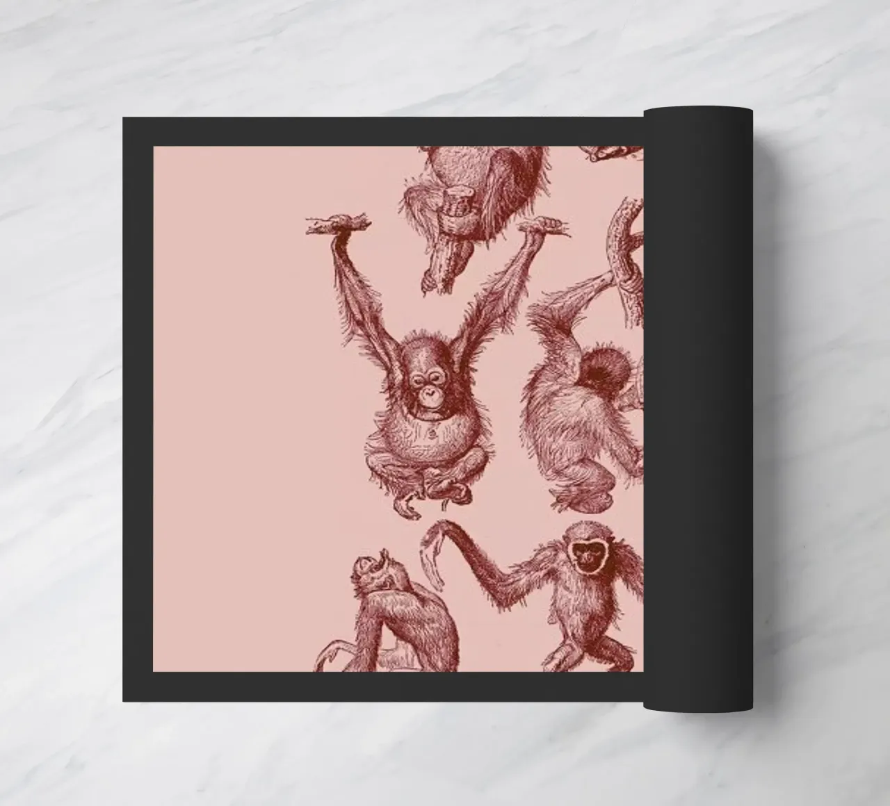 Orangutans and Gibbons II zerbino da Flora & Fauna