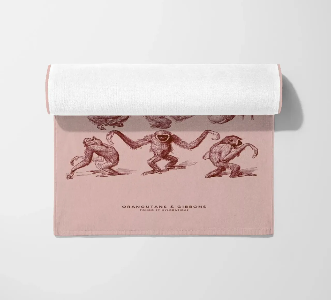 Orangutans and Gibbons II telo mare da Flora & Fauna