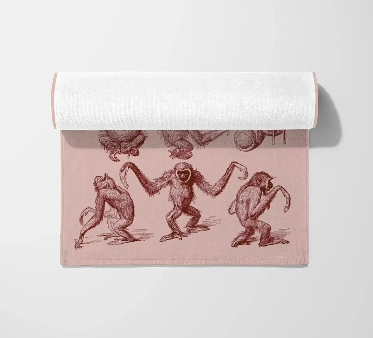 Orangutans and Gibbons II telo mare da Flora & Fauna