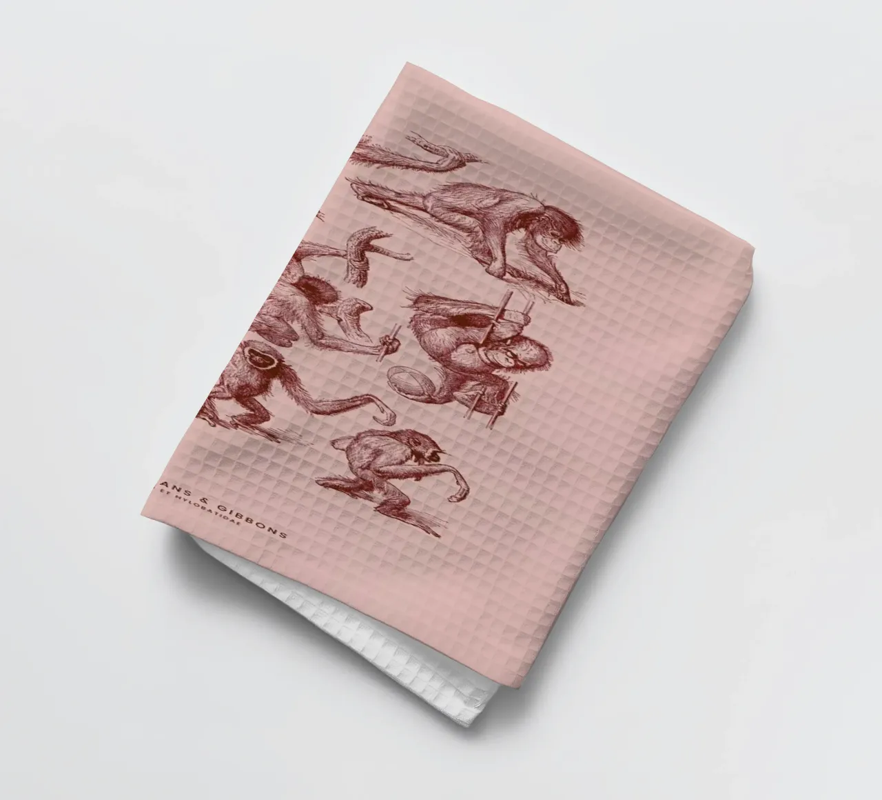 Orangutans and Gibbons II canovaccio da cucina da Flora & Fauna