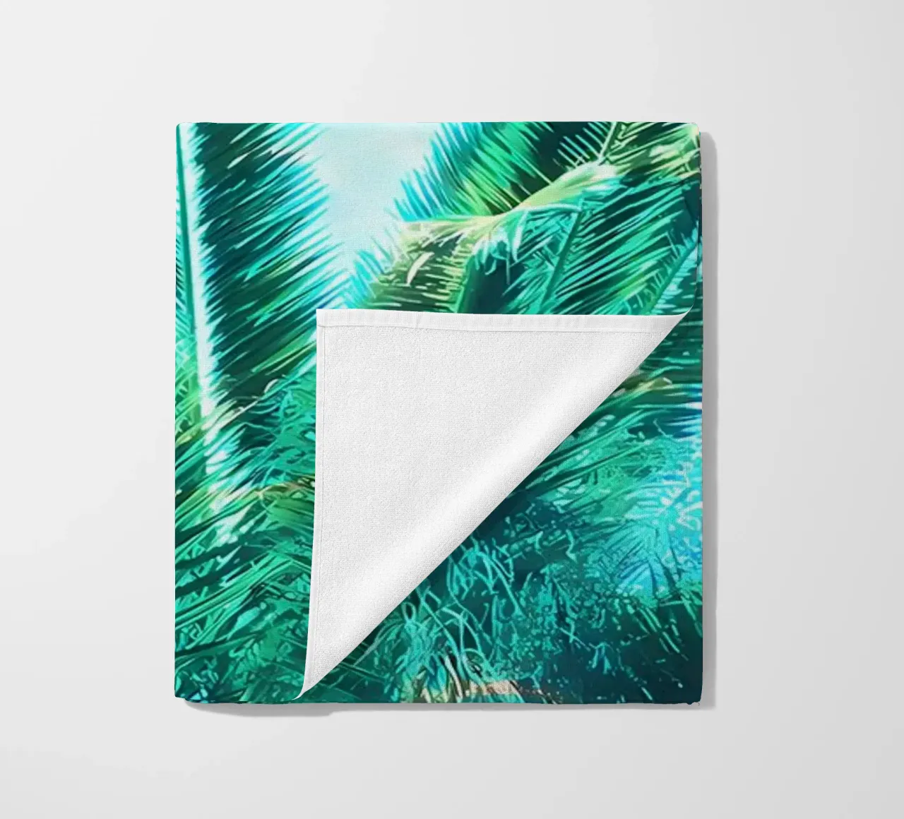Palme kühlen Strandtuch von Matthew Katz
