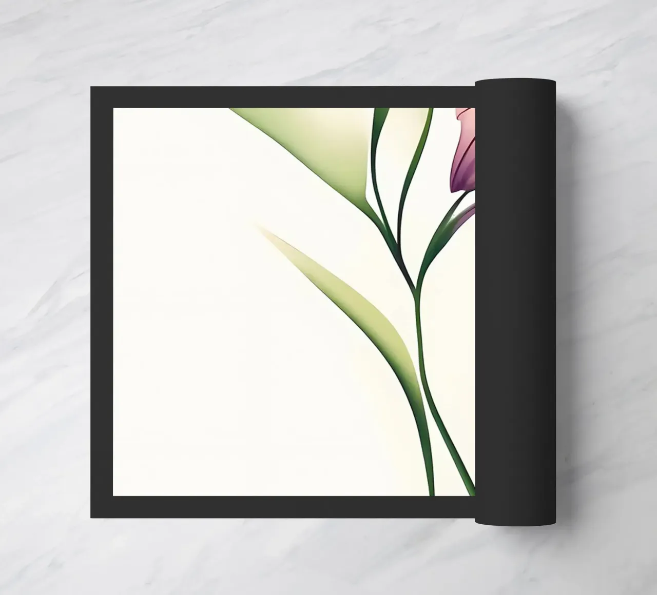 Orchidea minimalista zerbino da Nicholas Campbell