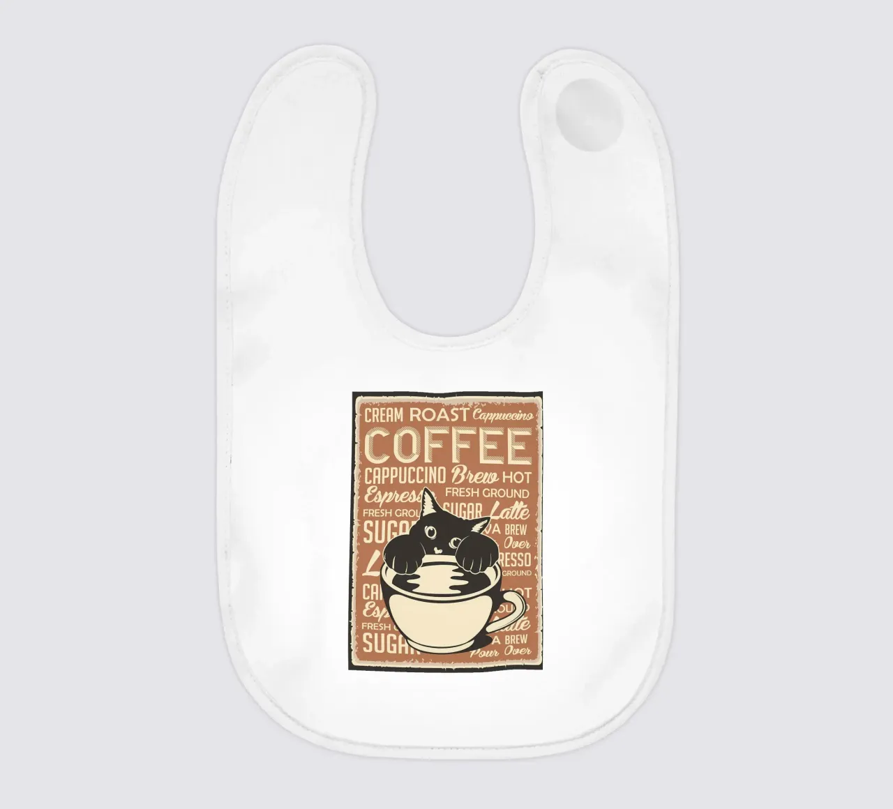 Gatto e caffè 4 bavaglino da Bartosz Powalka