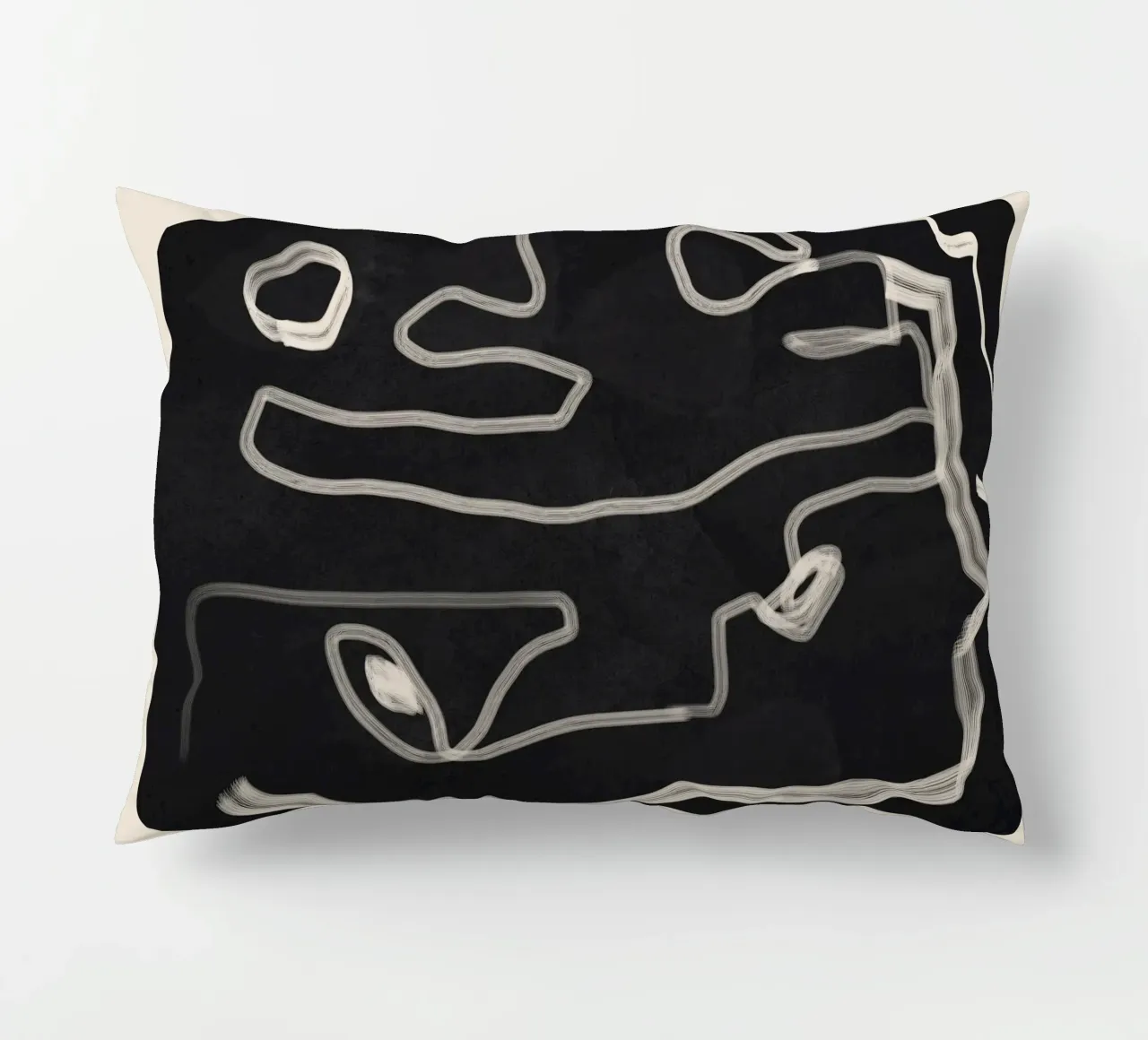 Abstract Loose Line 1 cuscino da Flow Line