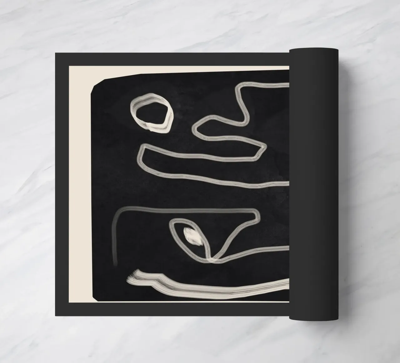 Abstract Loose Line 1 zerbino da Flow Line
