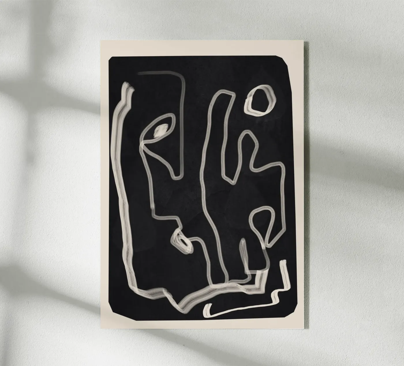 Abstract Loose Line 1 plexiglass da Flow Line