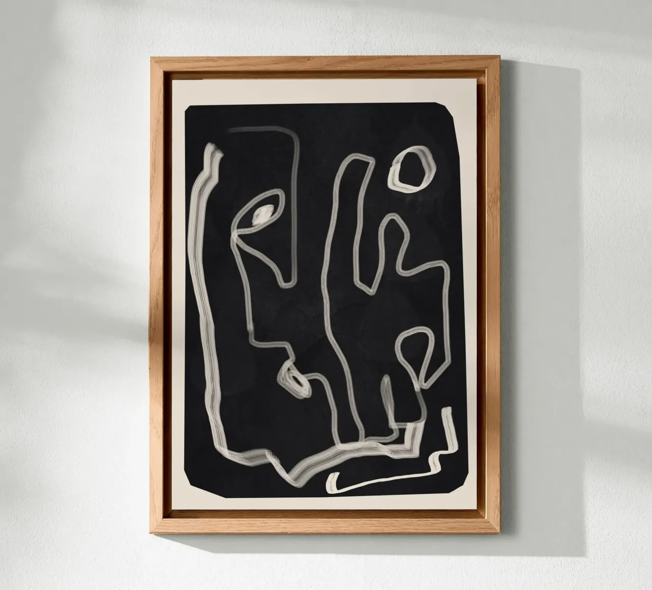 Abstract Loose Line 1 alluminio dibond da Flow Line