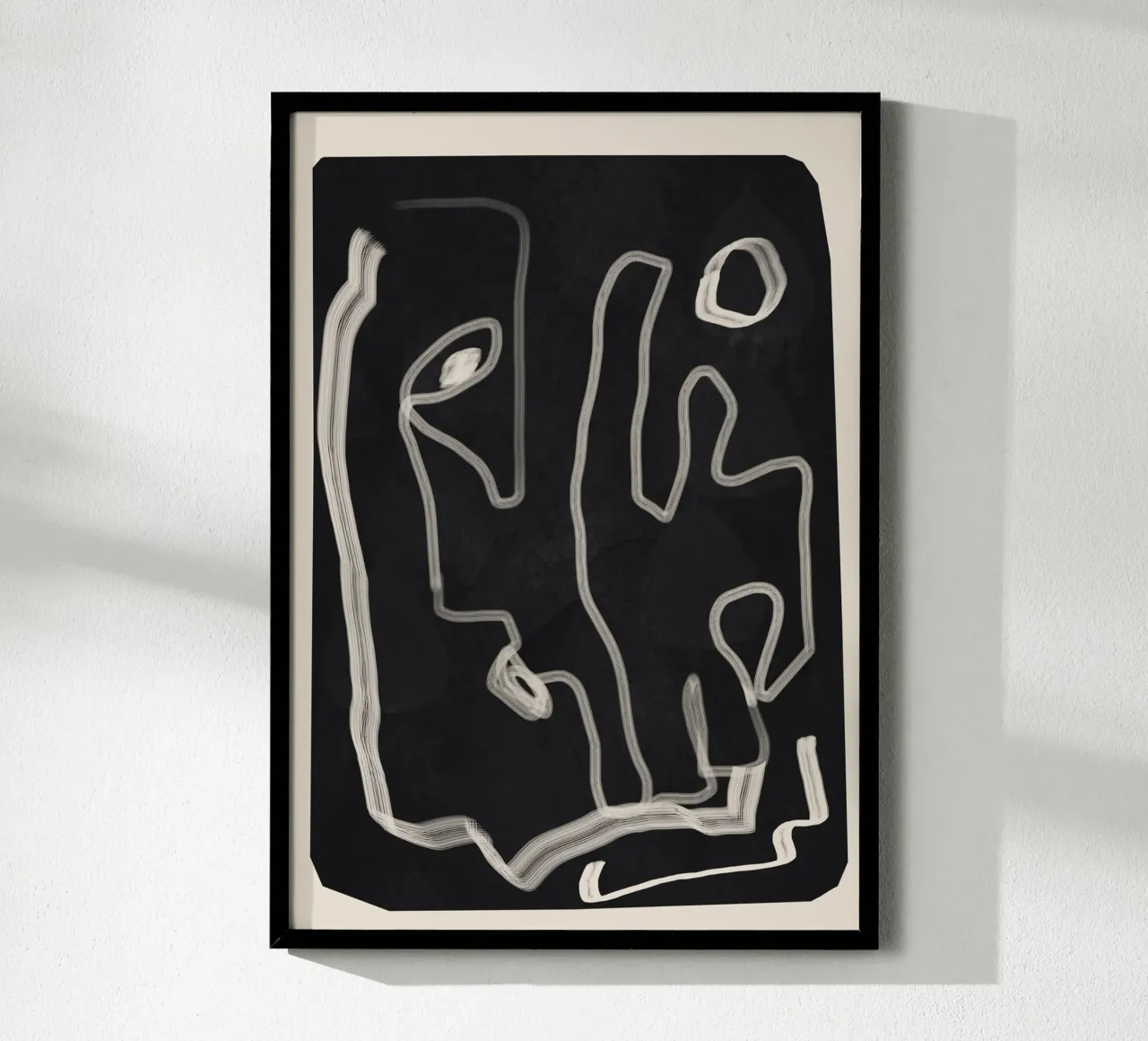 Abstract Loose Line 1 carta hahnemühle da Flow Line