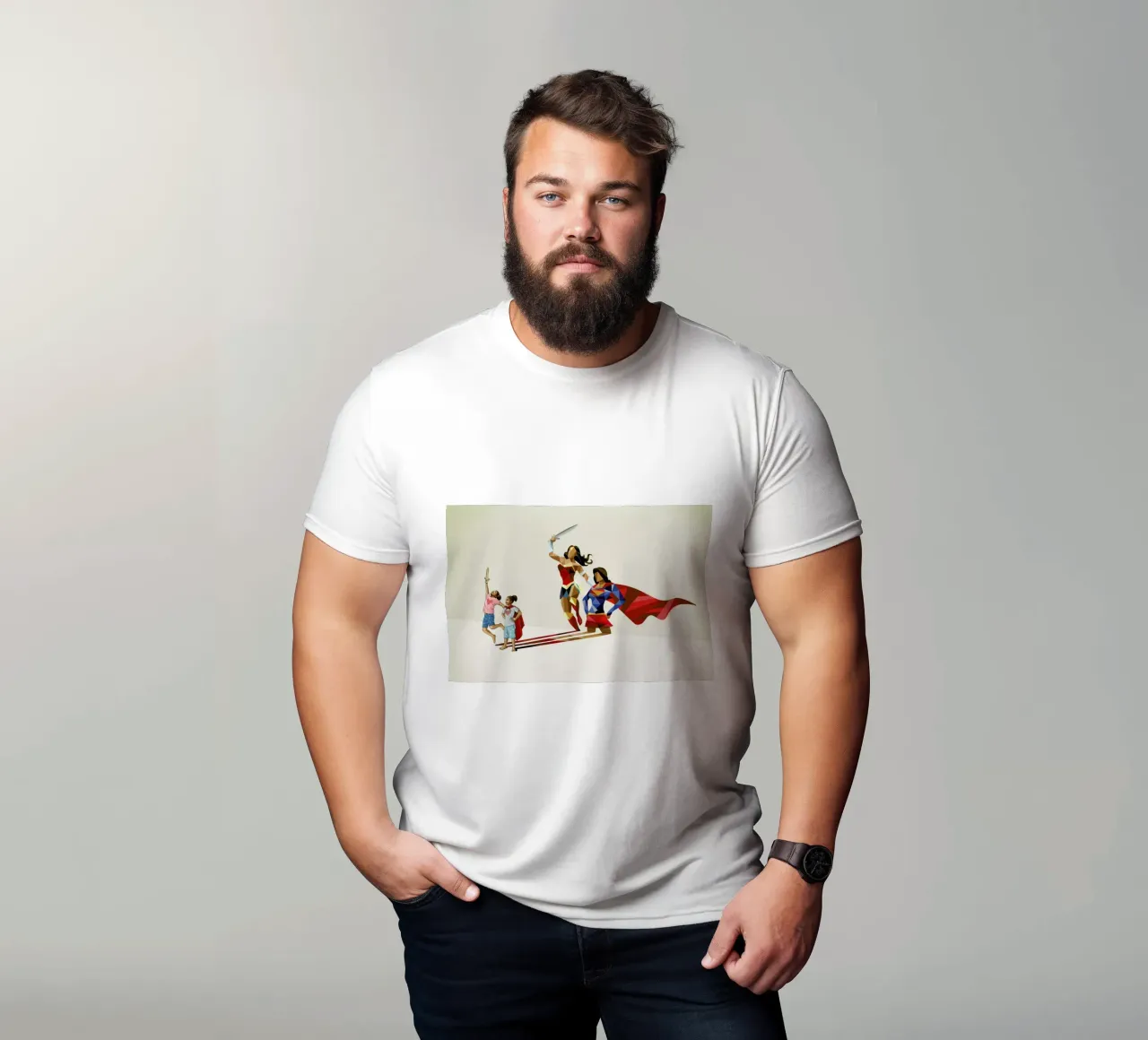 Super Shadows Sisters In Arms t-shirt da Jason Ratliff