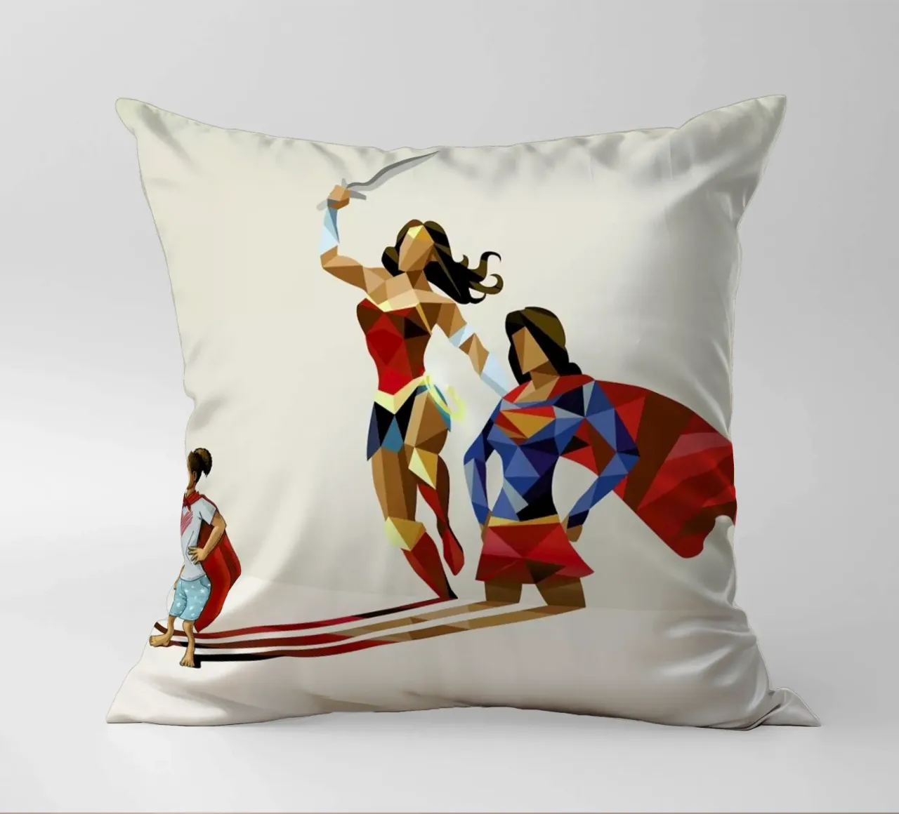 Super Shadows Sisters In Arms cuscino da Jason Ratliff