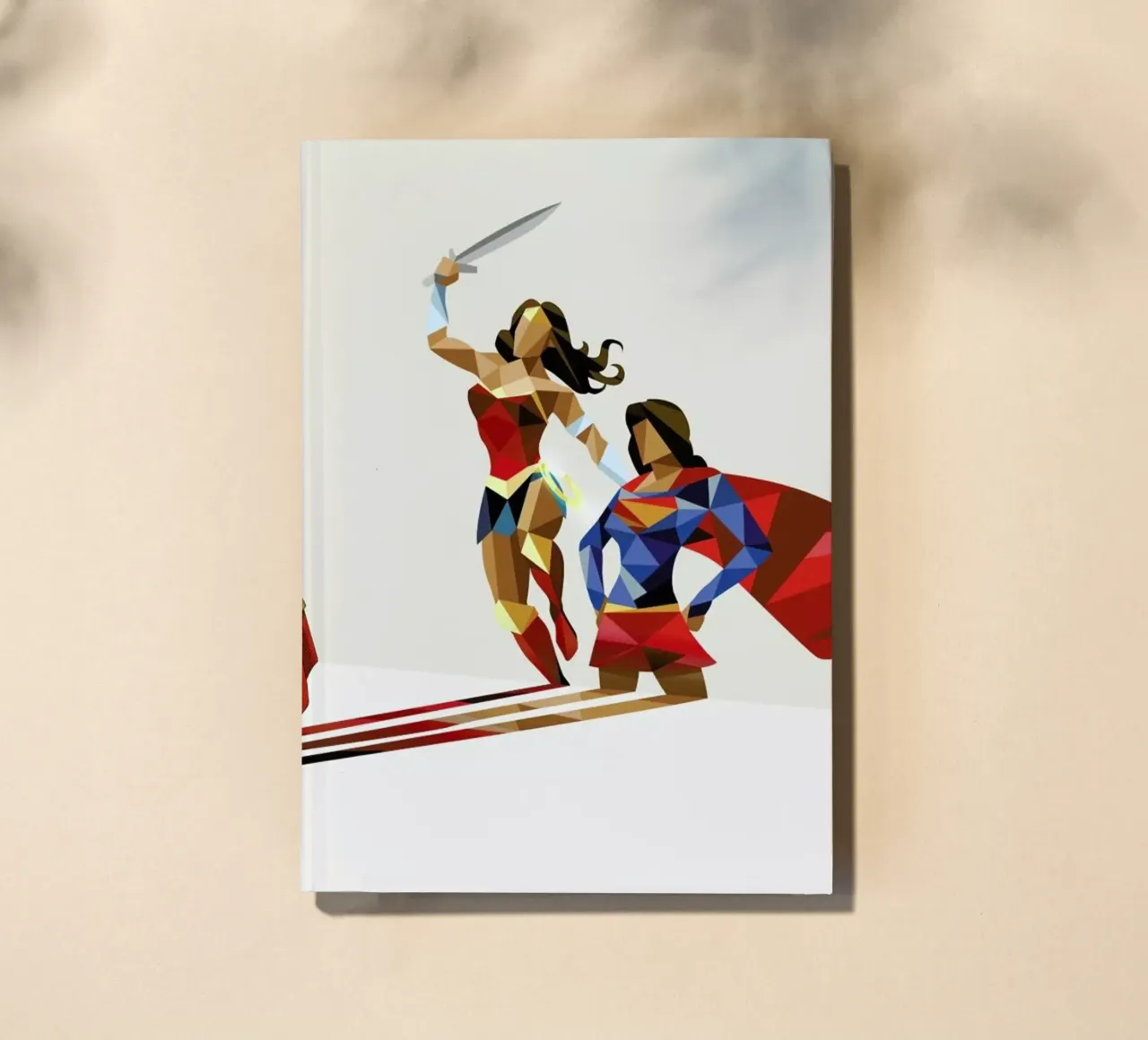 Super Shadows Sisters In Arms Notizbuch von Jason Ratliff