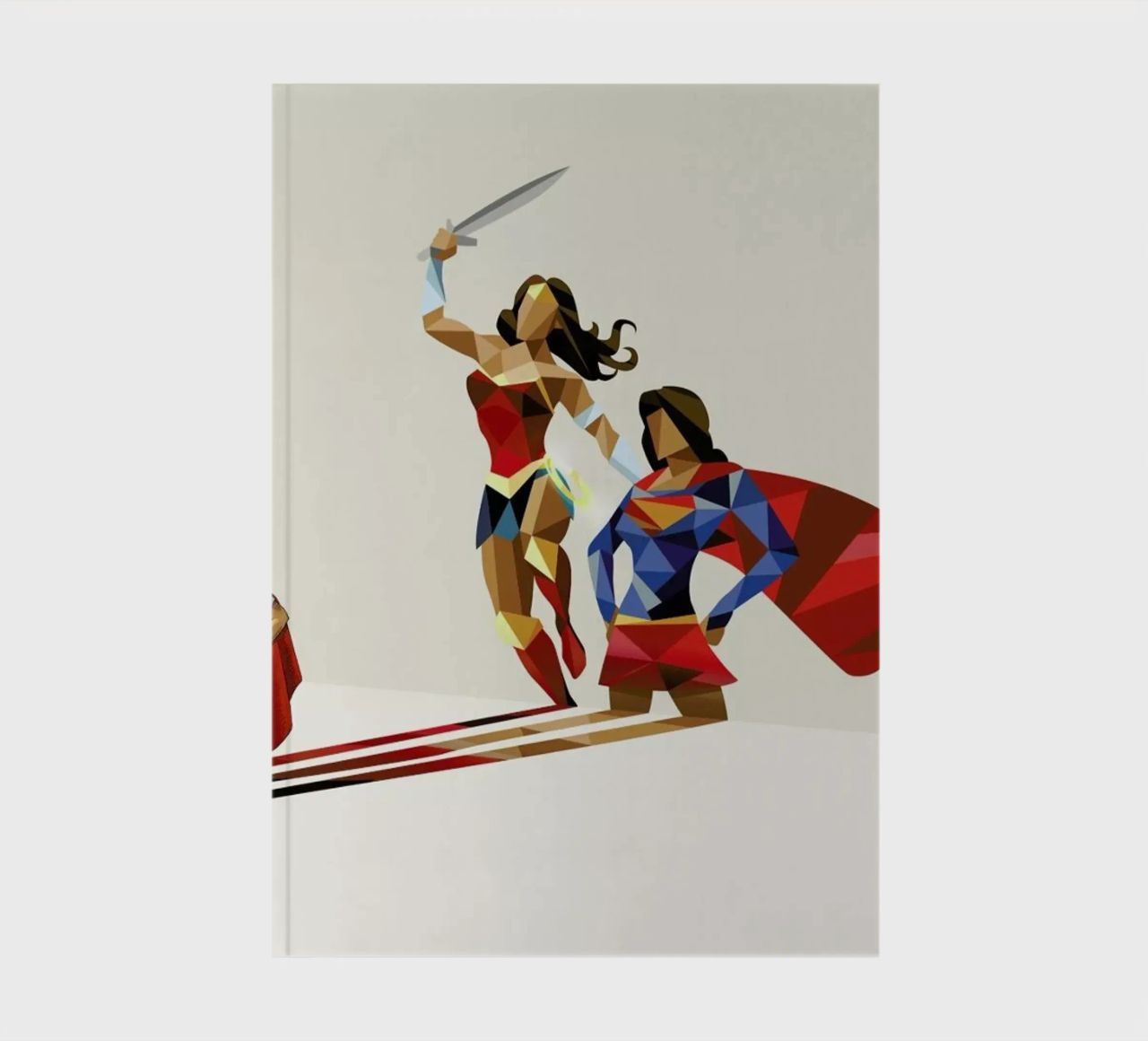 Super Shadows Sisters In Arms notebook by Jason Ratliff