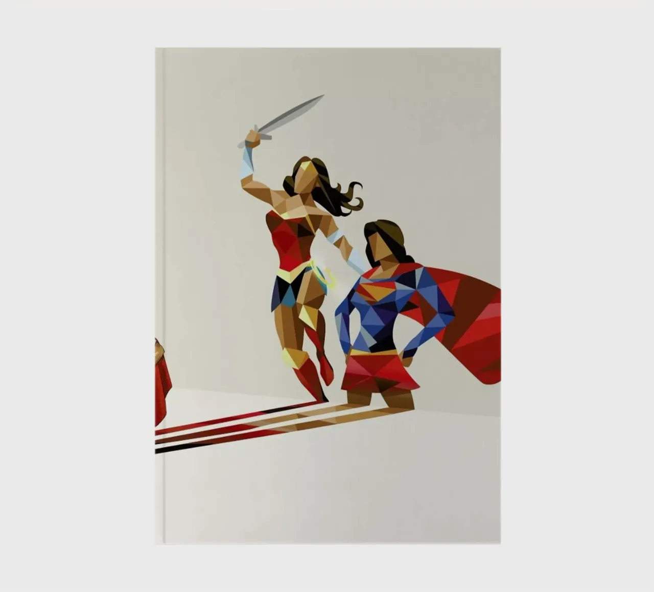 Super Shadows Sisters In Arms Notizbuch von Jason Ratliff