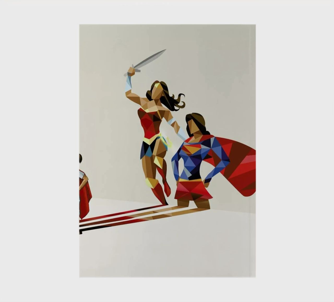 Super Shadows Sisters In Arms notebook by Jason Ratliff