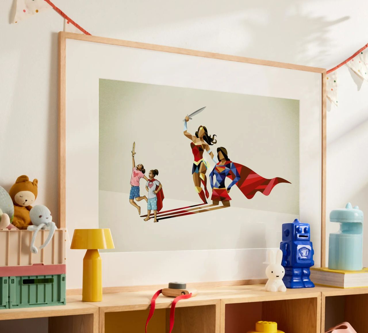 Super Shadows Sisters In Arms poster by Jason Ratliff