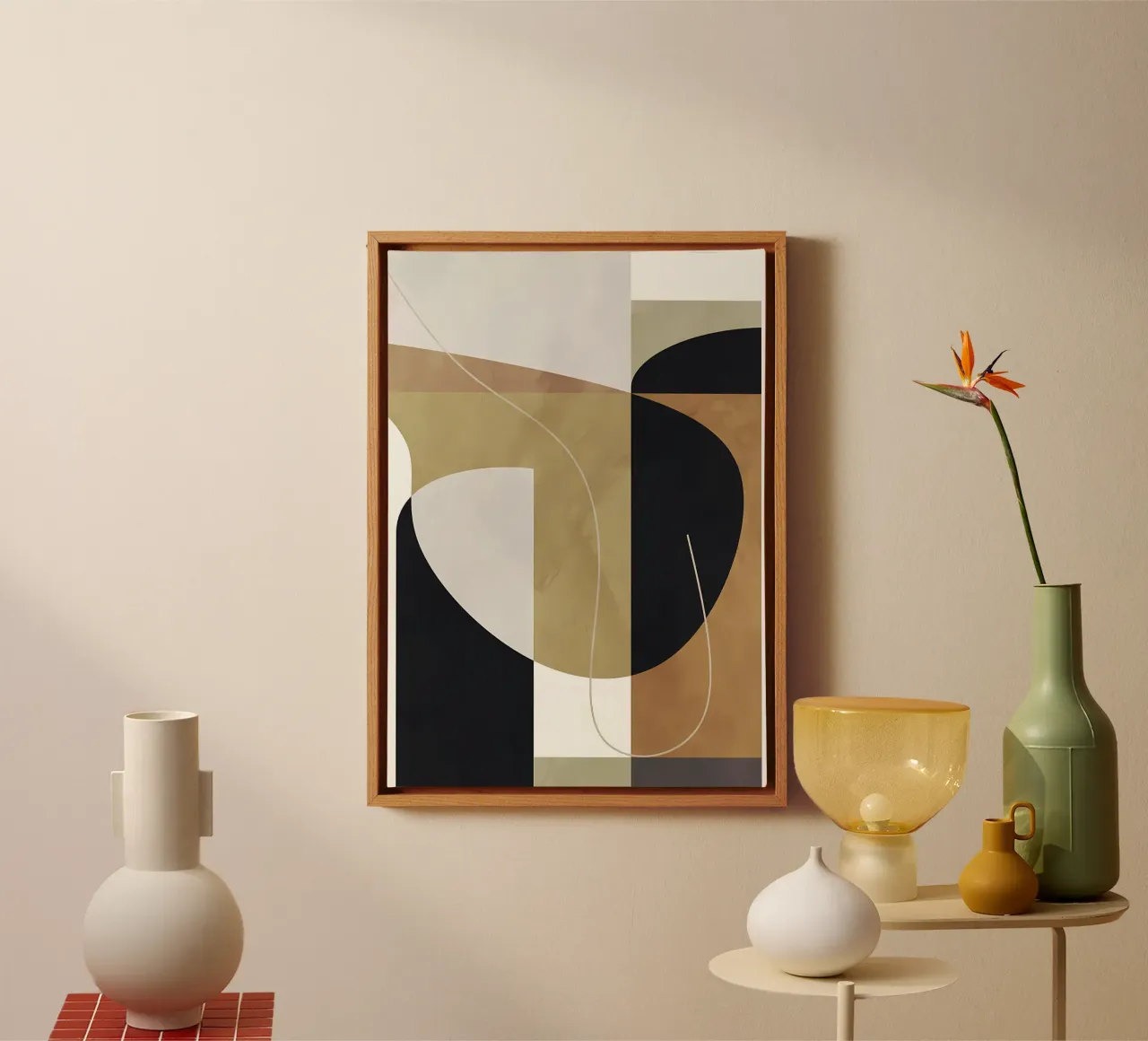 GEOMETRIC ABSTRACT 187A canvas by Aiden Garcia