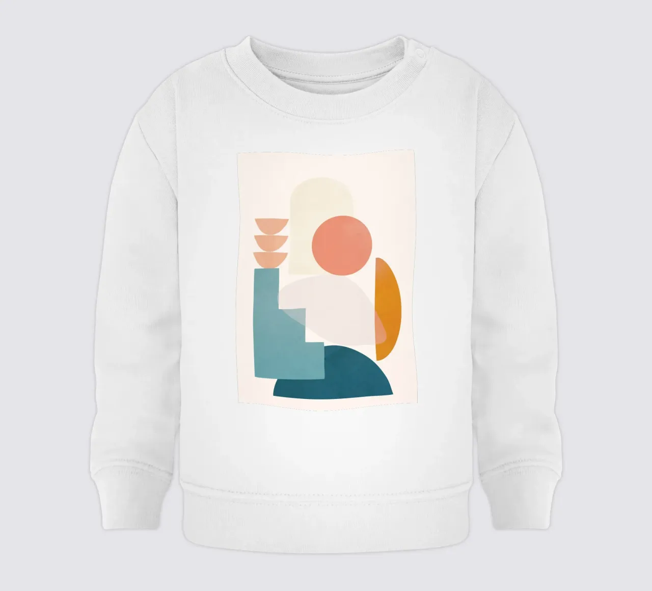 Playful Geometry 01 felpa neonato da Flow Line