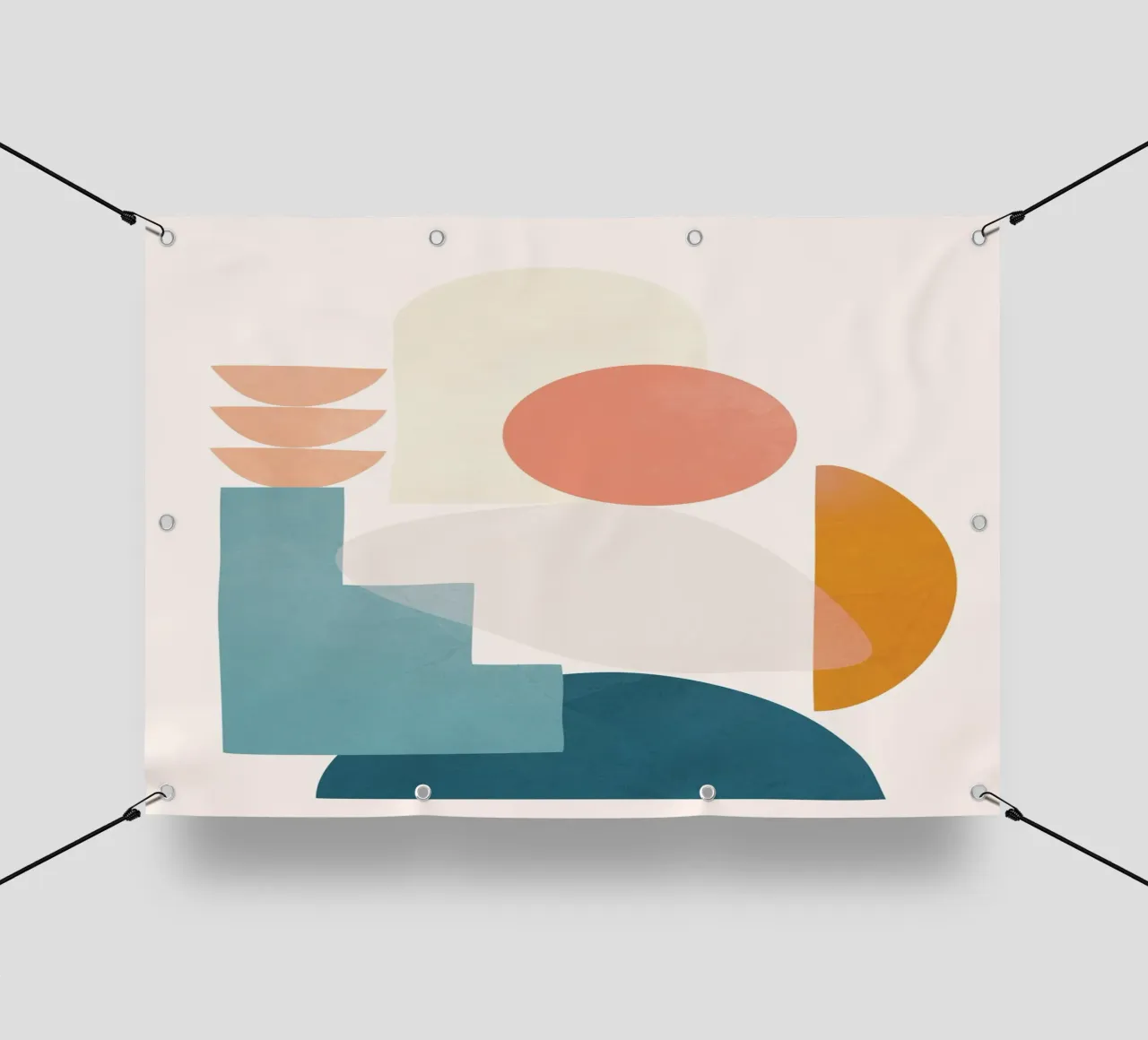 Playful Geometry 01 telo in pvc da Flow Line