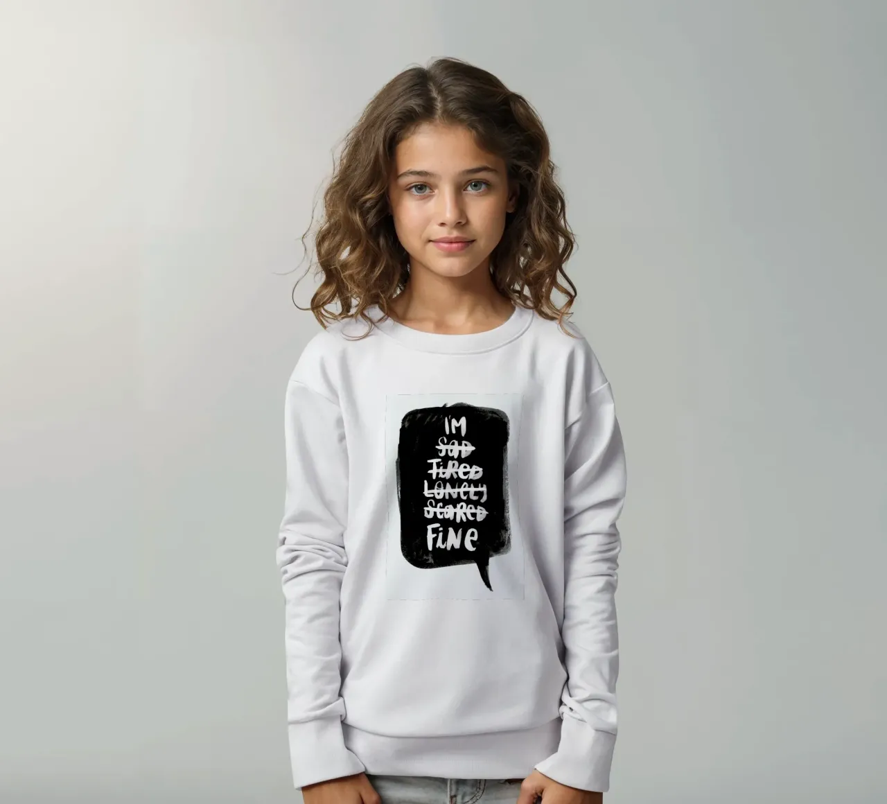 Im Fine felpa bambino da Dead Language