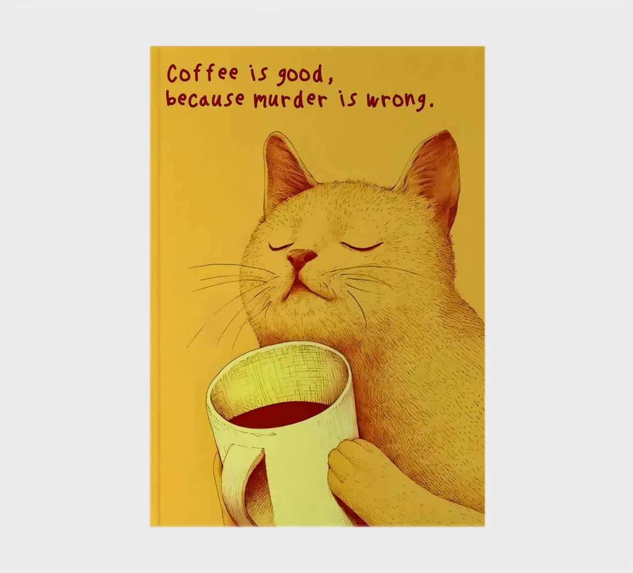 Coffee is Good notebook by Bartosz Powalka