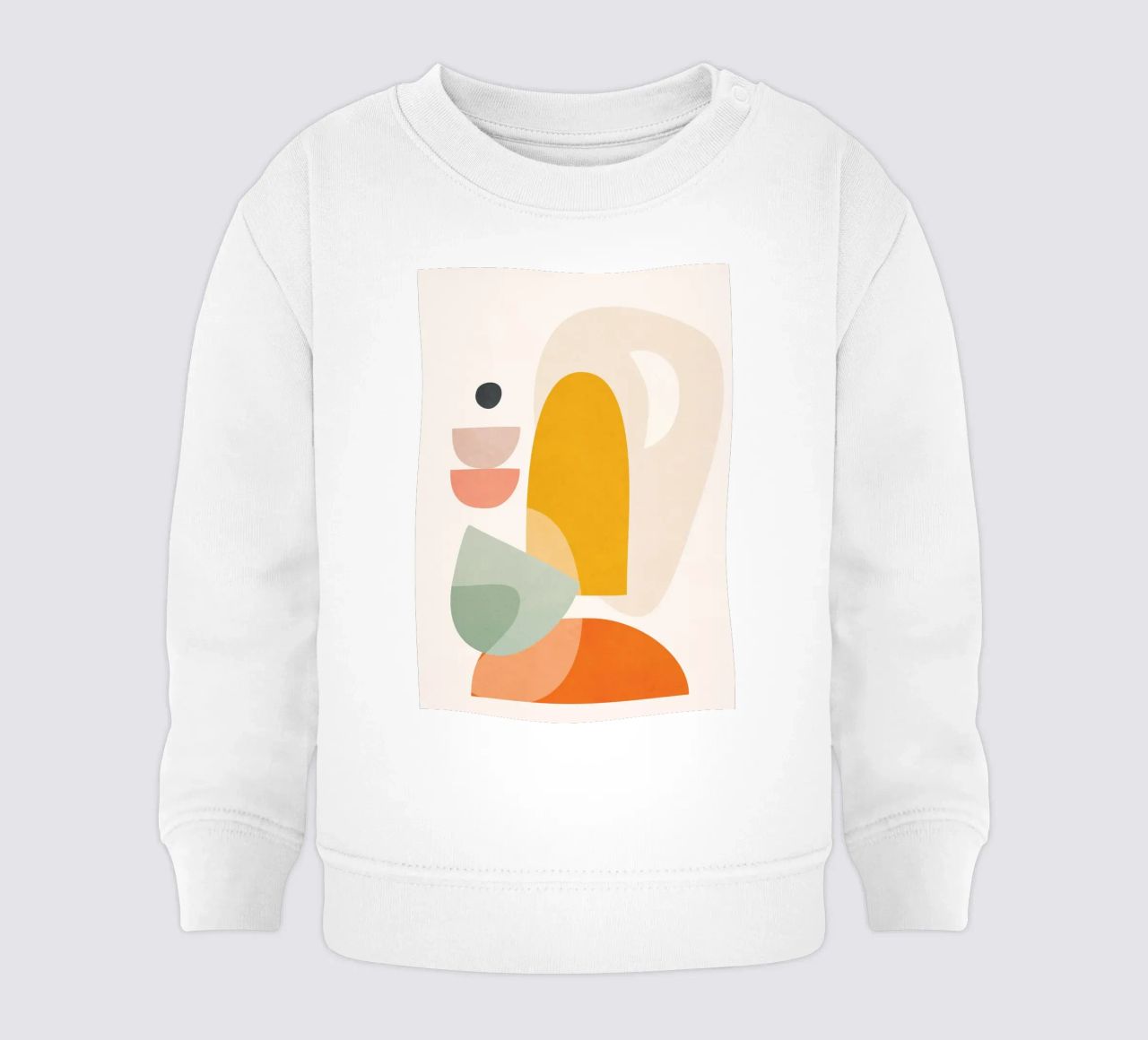 Playful Geometry 02 felpa neonato da Flow Line