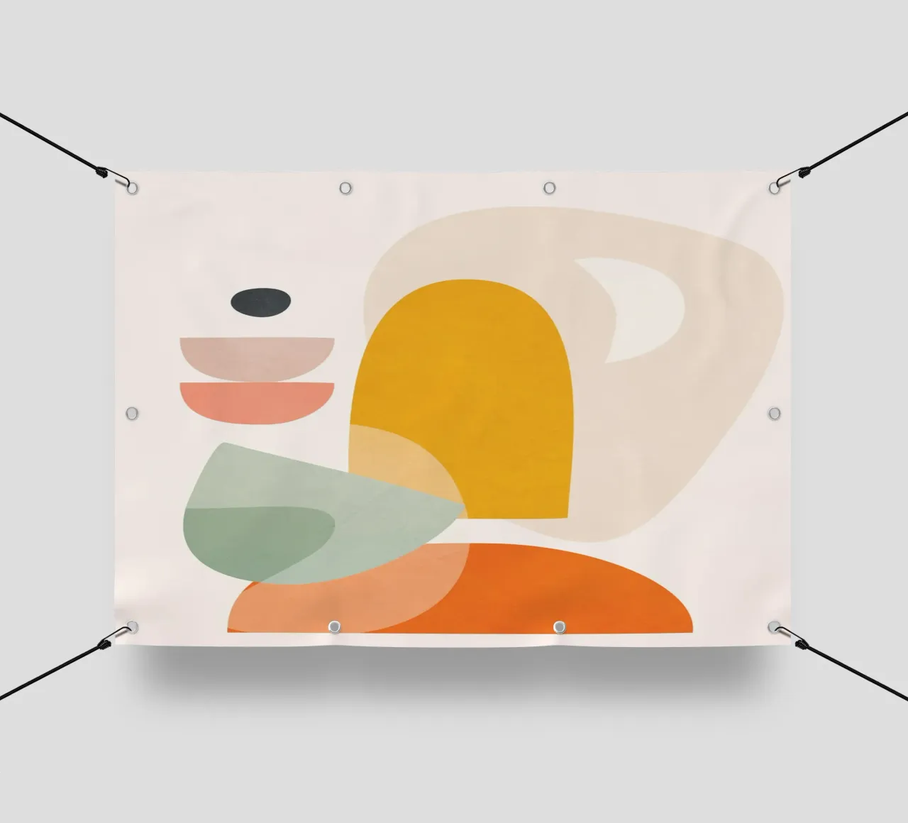 Playful Geometry 02 telo in pvc da Flow Line