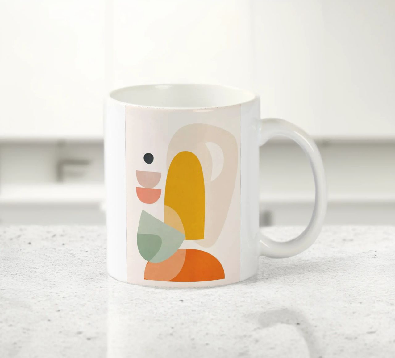 Playful Geometry 02 tazza in ceramica da Flow Line