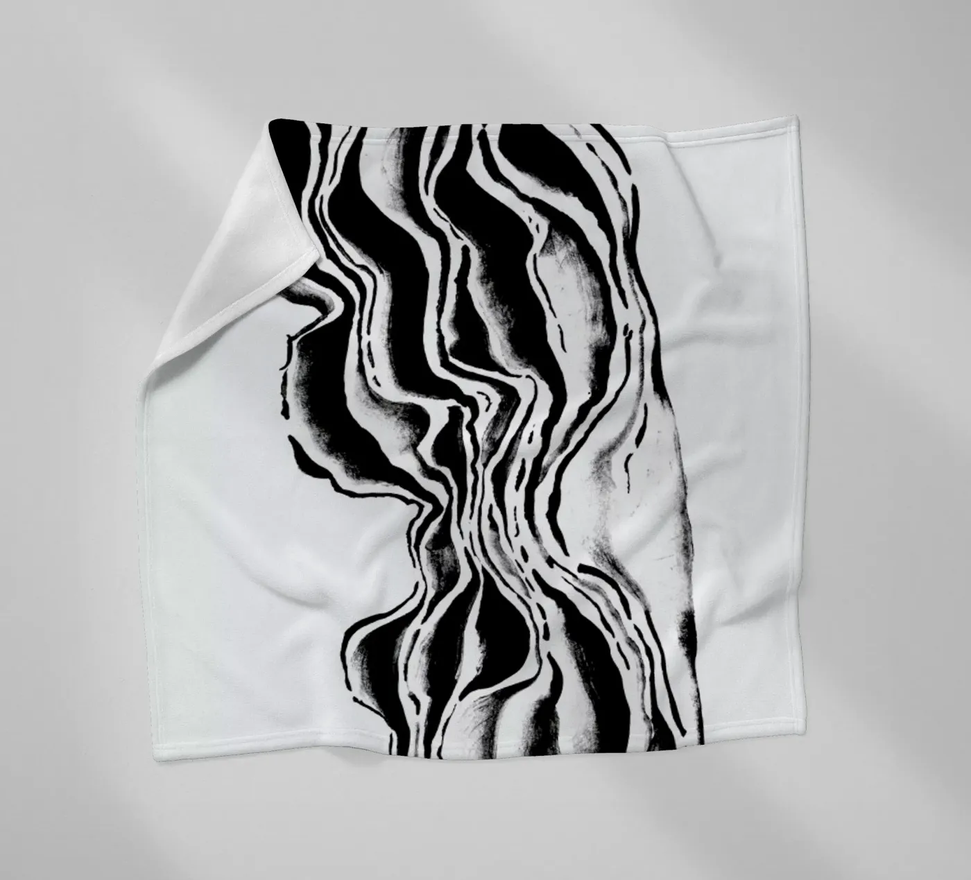 Black River Fleecedecke von Khyati Trehan