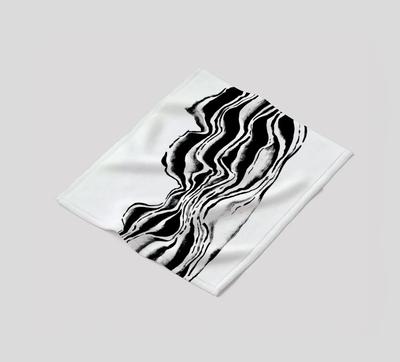 Black River Fleecedecke von Khyati Trehan